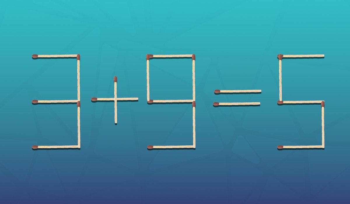 Q é o par que deve ser movido para que a igdade seja correta: um puzzle para génios