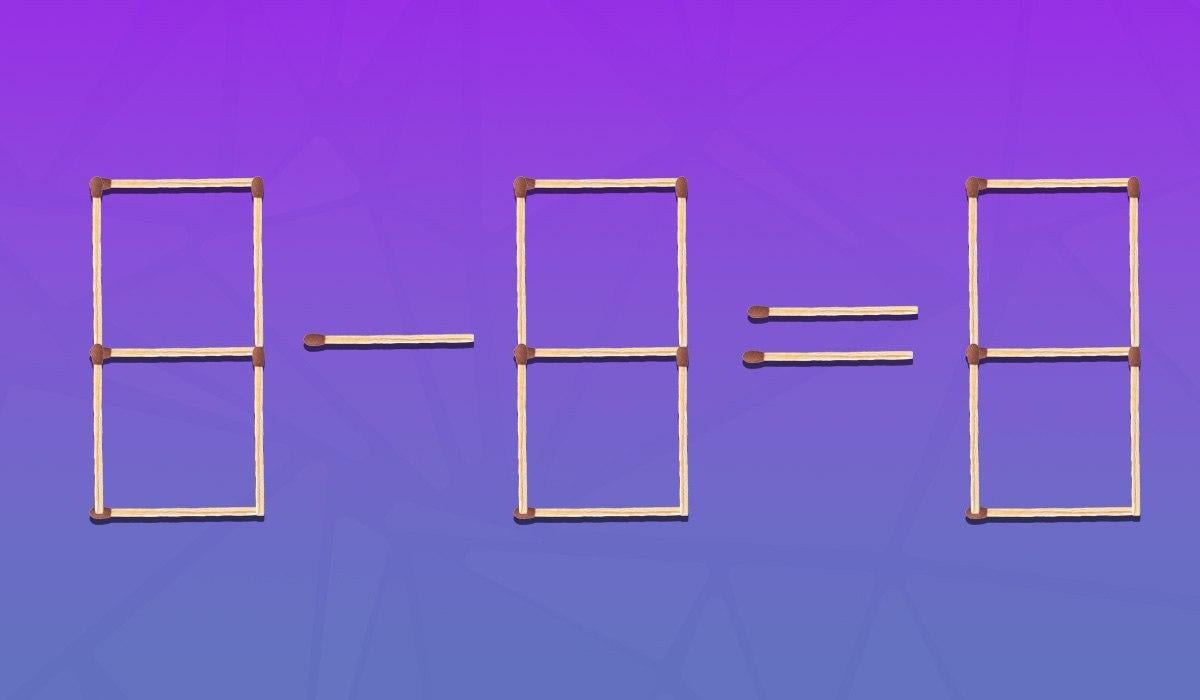 Que correspondência e para onde a mover para tornar a igdade verdadeira: um teste de QI complicado