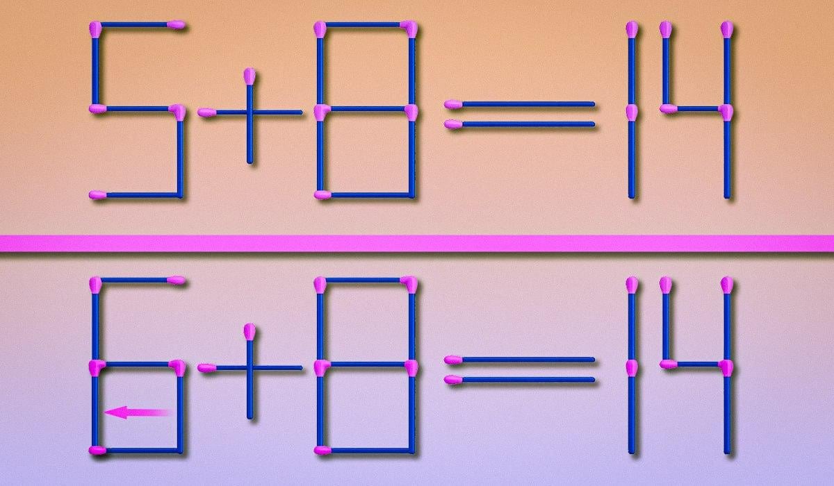Onde é necessário adicionar uma correspondência para tornar a igdade correta: um simples teste de QI