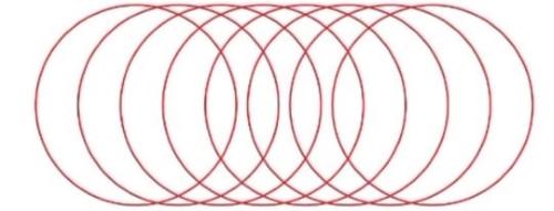 Um puzzle desafiante - qtos círculos existem / Foto Instagram